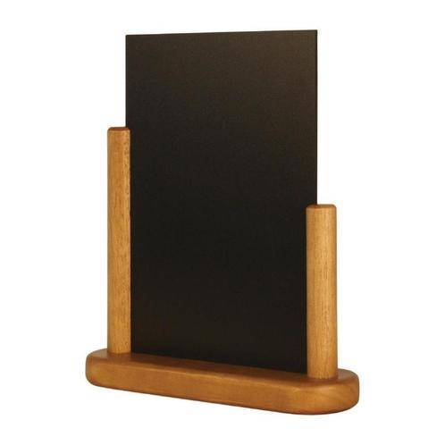 Tafel krijtbord teak effect | Massief beukenhout met mahonie, Zakelijke goederen, Horeca | Keukenapparatuur, Nieuw in verpakking