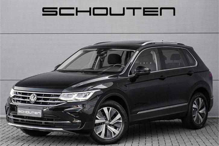 Zakelijke Lease |  Volkswagen Tiguan 1.4 TSI eHybrid Eleganc, Auto's, Volkswagen, Dealer onderhouden, Lease, Zwart, Automaat, SUV of Terreinwagen