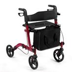 COSTWAY Aluminium Rollator Reisrollator Opvouwbaar Lichtgewi, Diversen, Verzenden, Zo goed als nieuw