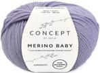 Katia Concept Merino Baby - 158 lavendel - Wol Garen, Hobby en Vrije tijd, Breien en Haken, Ophalen of Verzenden, Nieuw