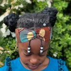 Haarband / Hoofdband voor Kinderen in Afrikaanse print - Bru, Ophalen of Verzenden, Nieuw