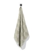 HEMA Keukendoek 50x50cm katoen schelpen, Huis en Inrichting, Verzenden, Nieuw, Groen