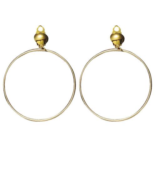 Gouden Oorbellen Zigeunerin, Hobby en Vrije tijd, Feestartikelen, Nieuw, Verzenden