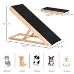 TRUUSK Pet Ramp Verstelbare Hondenladder Antislip 90cm X 40c, Dieren en Toebehoren, Honden-accessoires, Verzenden, Nieuw