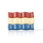 Dobla Chocoladedecoratie Nederlandse Vlag (248 stuks), Verzenden, Nieuw