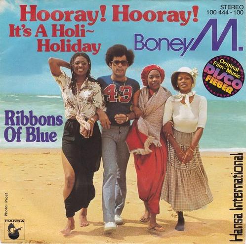 Single - Boney M. - Hooray! Hooray! It&apos;s A Holi-Holiday, Cd's en Dvd's, Vinyl | Pop, Verzenden