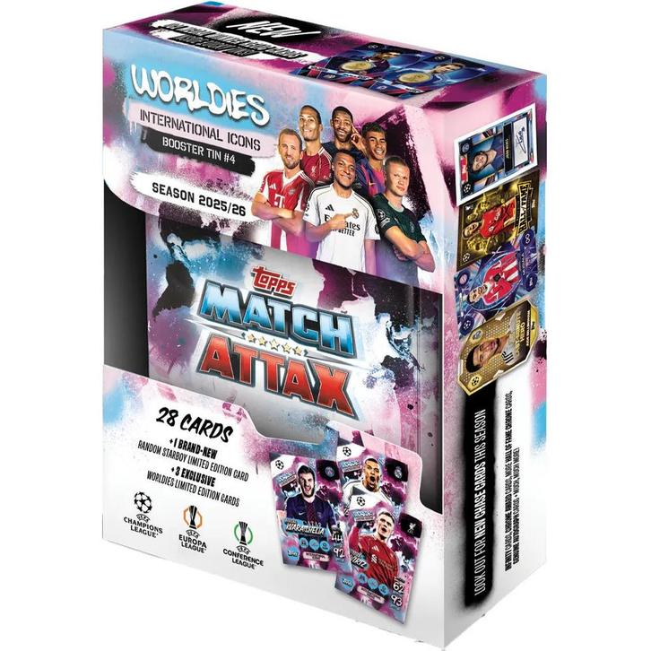 Topps Match Attax UCL 2025/2026 Mini Tin, Hobby en Vrije tijd, Verzamelkaartspellen | Overige, Nieuw, Verzenden