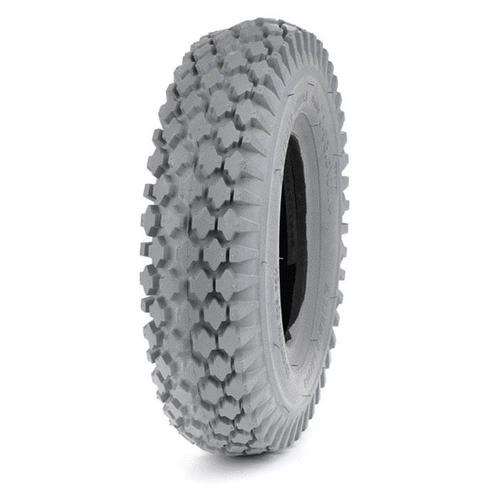 Buitenband 4.10/3.50-6 Grijs blok profiel IS307, Diversen, Rolstoelen, Ophalen of Verzenden