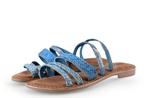 Lazamani slippers in maat 37 Blauw | 15% korting, Kleding | Dames, Slippers, Lazamani, Zo goed als nieuw, Verzenden