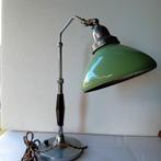 Erpé - Bankierslamp - Staal, Aluminium, Bakeliet