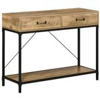 TRUUSK Bijzettafel Console Tafel Entreetafel Met 2 Lades En, Huis en Inrichting, Verzenden, Nieuw