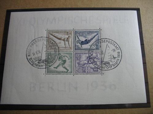 Duitse Rijk - Blok 5 en blok 6 met speciale stempel, Postzegels en Munten, Postzegels | Europa | Duitsland