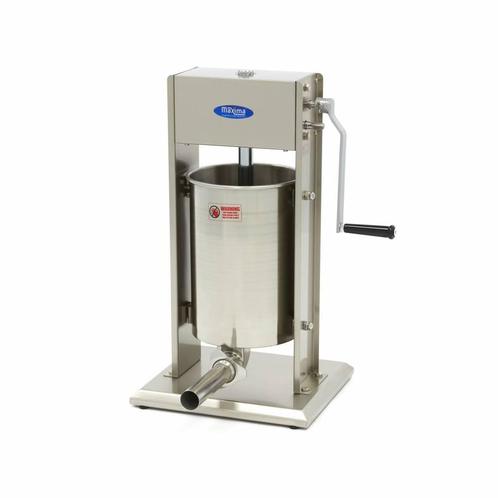 Worstenvuller - 12 L - Verticaal - incl. 4 Vulbuizen, Zakelijke goederen, Horeca | Keukenapparatuur, Nieuw in verpakking, Bakkerij en Slagerij