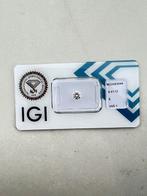1 pcs Diamant (Natuurlijk) - 0.41 ct - Rond - E - VVS1 -, Nieuw