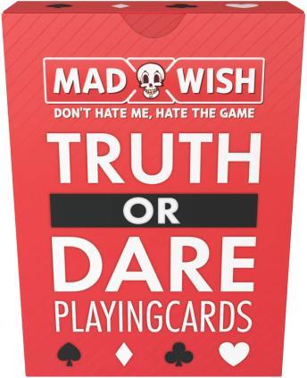 MadWish Truth or Dare Playing Cards | Mad Party Games -, Hobby en Vrije tijd, Gezelschapsspellen | Kaartspellen, Nieuw, Verzenden