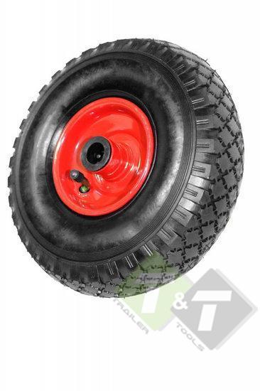 Bolderkarwiel - Steekwagenwiel Met Stalen Velg - Maat 3.00-4, Doe-het-zelf en Verbouw, Zwenkwielen, Nieuw, Ophalen of Verzenden