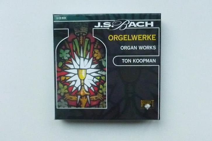 J.S. Bach - Orgelwerke / Ton Koopman (6 CD), Cd's en Dvd's, Cd's | Klassiek, Zo goed als nieuw, Verzenden