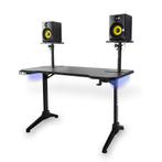 Retourdeal - Vonyx DB20 DJ tafel / studio meubel met LED ver, Muziek en Instrumenten, Dj-sets en Draaitafels, Zo goed als nieuw