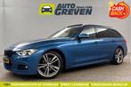 BMW 3-serie 320d High Executive M-Sport 191PK Pano Leder, Automaat, Blauw, Stationwagon, Diesel