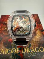 HAOFA - Crystal 2323 3D Dragon and Horse 60H Automatic Watch, Nieuw