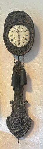 Comtoise klok - Louis Jaquine-St Etienne - Antiek Messing,, Antiek en Kunst, Antiek | Klokken