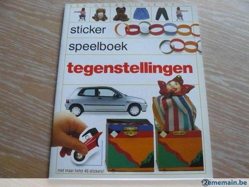STICKERBOEK OGENBLIKJE OP TEGENSTEL 9789052470139, Boeken, Kinderboeken | Kleuters, Gelezen, Verzenden