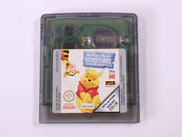 Game Boy Color - Winnie the Pooh Adventures in the 100 ac..., Spelcomputers en Games, Games | Nintendo Game Boy, Ophalen of Verzenden