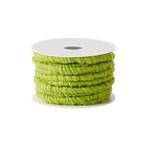 Wolkoord wolkordel superdik 15 mm 5 meter - 074 apfel grun, Ophalen of Verzenden, Nieuw