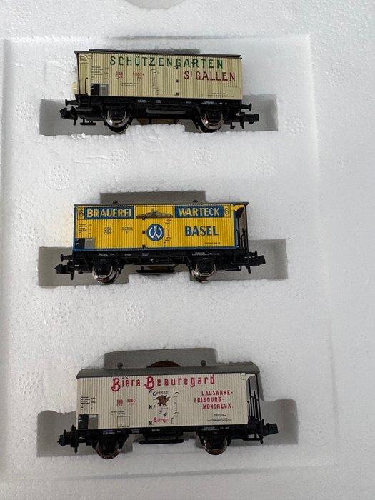 Arnold N - Modeltrein goederenwagonset (1), Hobby en Vrije tijd, Modeltreinen | N-Spoor