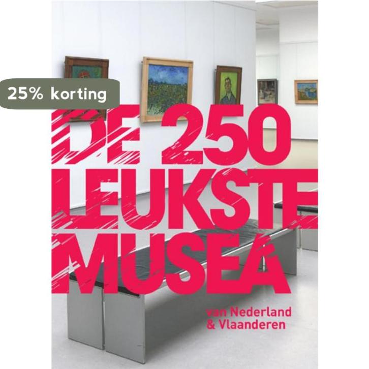 De 250 leukste musea van Nederland & Vlaanderen, Boeken, Kunst en Cultuur | Beeldend, Gelezen, Verzenden