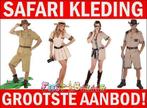 Safari kleding nodig? Ruim aanbod goedkope Safari kostuums!, Nieuw, Ophalen of Verzenden