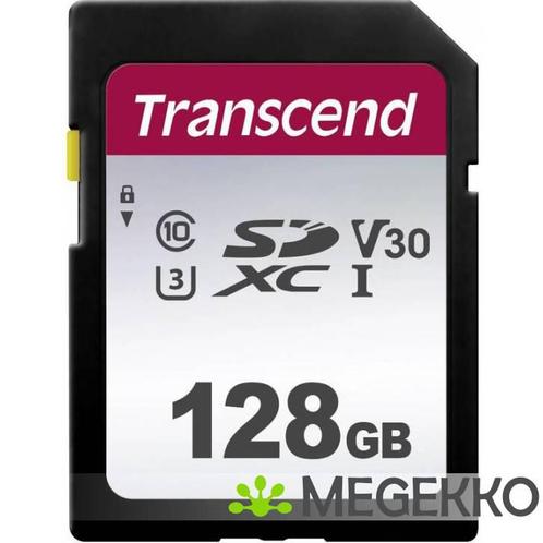 Transcend SDXC 300S 128GB, Computers en Software, RAM geheugen, Nieuw, Verzenden