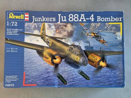 Revell 64672 Junkers Ju 88A-4 Bomber 1:72, Hobby en Vrije tijd, Modelbouw | Vliegtuigen en Helikopters, Revell, Verzenden