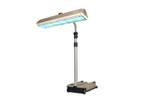 ACTIE Hapro Mobile Sun HP 8540 Demo, Verzenden, Zo goed als nieuw, Zonnebank enkelzijdig, Minder dan 10 lampen