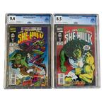 Sensational She-Hulk #53, 55 - EGC graded 8.5 + 9.4 - 2, Boeken, Strips | Comics, Nieuw