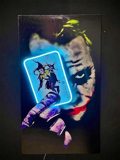 LEDMansion (1995) - Joker Card V.A. Led Wall Art, Antiek en Kunst, Kunst | Schilderijen | Modern