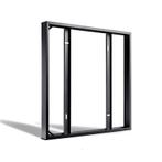 OPBOUWFRAME | 60X60 | ZWART | BACK- EN SIDE-LIT, Nieuw
