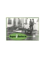 1973 LOTUS SEVEN BROCHURE ENGELS, Nieuw, Author