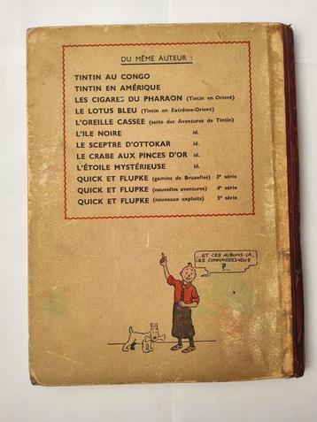 Tintin T8 - Le Sceptre dOttokar - A18 - Edition grande beschikbaar voor biedingen