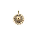 Gouden hanger van een Zeeuwse knop (zeeuws knopje), Ophalen of Verzenden, Gebruikt, Goud, Overige merken