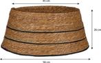 2dekans | House of Seasons Kerstboomrok - H26 x Ø58 cm - FSC, Diversen, Kerst, Ophalen of Verzenden, Zo goed als nieuw