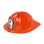 Rode brandweer verkleed helm  - Feesthoeden overig, Hobby en Vrije tijd, Feestartikelen, Nieuw, Verzenden