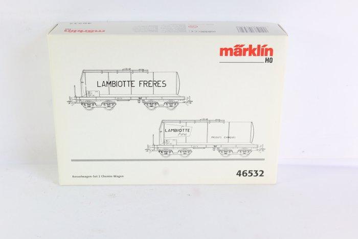 Märklin H0 - 46532 - Modeltrein goederenwagonset (1) - 2, Hobby en Vrije tijd, Modeltreinen | H0