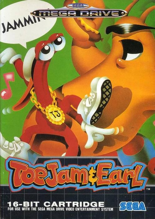 Toe Jam & Earl (Sega MegaDrive), Spelcomputers en Games, Games | Sega, Gebruikt, Verzenden