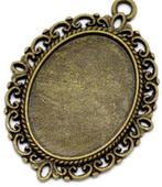 Bruidssieraad hanger Memoriam Bronskleur, Ophalen of Verzenden, Nieuw