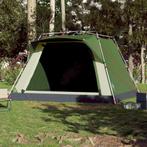 Kampeertent 4-persoons snelontgrendeling groen (Partytenten), Caravans en Kamperen, Kampeeraccessoires, Verzenden, Nieuw