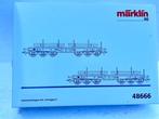 Märklin H0 - 48666 - Modeltrein goederenwagon (1) - 2, Hobby en Vrije tijd, Modeltreinen | H0, Nieuw