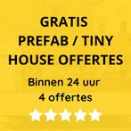 Tiny house kopen? Ontvang gratis 4 offertes in 2 min!, Zakelijke goederen, Machines en Bouw | Keten en Containers