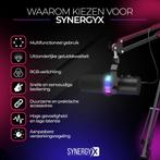Microfoon - Gaming Microfoon - Met standaard - Zwart - Syner, Muziek en Instrumenten, Microfoons, Verzenden, Zo goed als nieuw