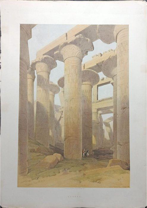 Egypt, Luxor - David Roberts R.A. (1796–1864) – “Hypaethraal, Boeken, Atlassen en Landkaarten